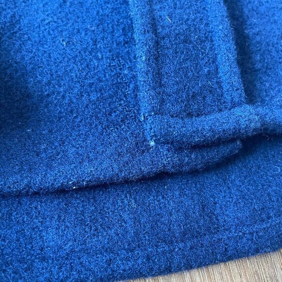 Taylor Stitch The Explorer Shirt in Navy Boiled Wool - Picture 7 of 10